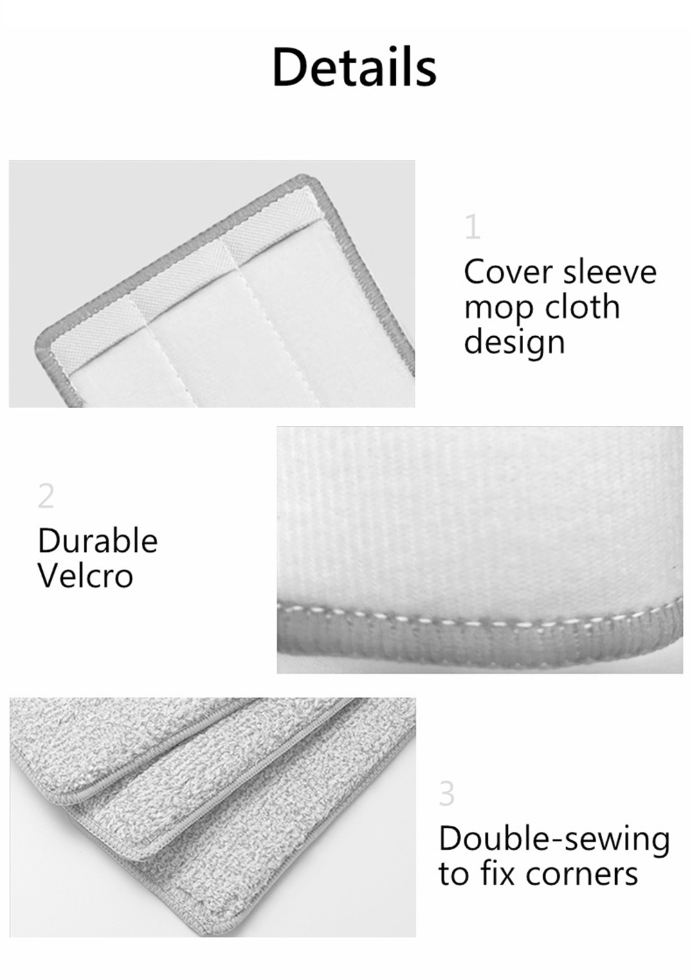 Supamop Slide Clean Flat Mop Pad-6